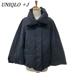 UNIQLO ＋J ユニクロ ハイブリッドダウンジャケット S BLK/黒