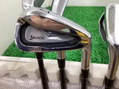 【中古】 ダンロップ SRIXON Z585 6S アイアンセット IR Miyazaki Mahana (フレックスS) メンズ 男性用 右利き 右用 Dランク ゴルフクラブ