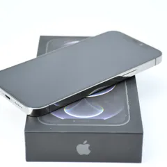 【液晶美品】docomo SIMフリー iPhone 12 Pro 256GB グラファイト