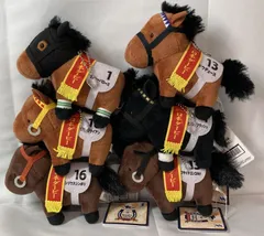 △M344-333▲　サラブレッドコレクション　マスコットボールチェーン　27　6種　コンプセット