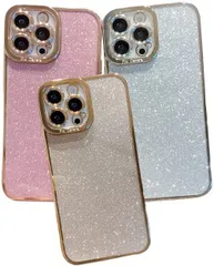 スマホケース 取り外し可能 2度楽しめる グリッターラメ 3色カラー iPhoneケース 落下防止ケース 落下防止 耐衝撃 カバー ケース iPhone11 Pro iPhone12 Pro