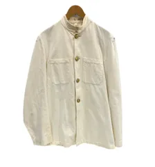 ミリタリー MILITARY 50's 50年代 ROYAL CANADIAN NAVY ロイヤル カナディアンネイビー カナダ海軍 コットンダック チュニックジャケット 金ボタン ヴィンテージ VINTAGE ジャケット ホワイト 101MT-5562のサムネイル