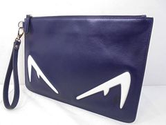FENDI バグズモンスター 7VA433 クラッチバッグ 中古 - メルカリ