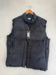 PXG メンズ グースダウン ベスト ブラック XL