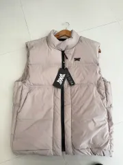 PXG グースダウン ベスト ベージュ L