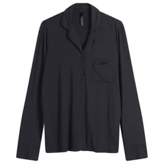 スキムズ レディース トップス シャツ SKIMSleep Long Sleeve Button Up Set Onyx