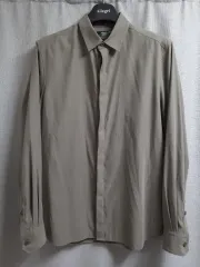 Allegri アレグリ スウェード Touch (터치) ボノト 生地 (원단) シャツ (셔츠) アッシュ (애쉬) Mサイズ (M사이즈)