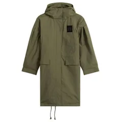 ガニー レディース アウター ジャケット・ブルゾン パーカー コート GANNI Ripstop TriLayer Parka Coat Kalamata