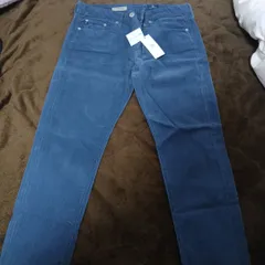 AG ダークブルーグレーコーデュロイジーンズ新品タグ付き