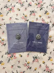 ソウル デニム ボタンバッジ ミッフィー 麦 リー 2種セット