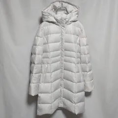 INDIVI インディヴィREPURE IN DOWN ダウンコート ダウンジャケット 38 フード着脱可能 ファー欠損