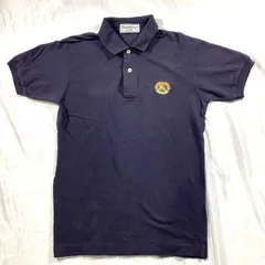 BURBERRYS バーバリーズ ポロシャツ ネイビー 胸ロゴ ヴィンテージ アーカイブ コットン サイズM