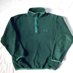 らきくけこ様専用　L.L.Bean エルエルビーン ヴィンテージ スナップT フリースジャケット フリースプルオーバー 胸ロゴ
