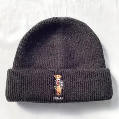 POLO RALPH LAUREN ポロラルフローレン ビーニー ニット帽 ベア 美品