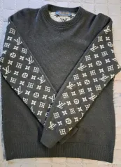 ルイヴィトン ハーフアンドハーフ カシミア ニット