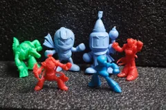 【激レア】ロックマン　消しゴム ガシャ　フィギュア セット　ロックマンフィギュア 激レア】ロックマン 消しゴム ガシャ フィギュア セット ロックマン