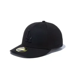 ニューエラ NEW ERA キャップ 帽子 LP 59FIFTY ロサンゼルス・ドジャース ブラック×ブラック 黒 LA カジュアル ファッション 14524649 プレカーブ