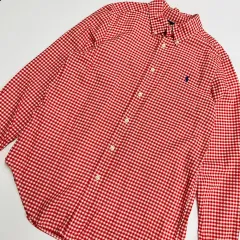 14-16t ラルフローレン Polo Kids(ポロキッズ) シャツ チェック柄