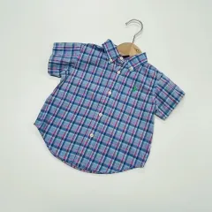12m ラルフローレン Polo Kids(ポロキッズ) チェックシャツ