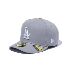 ニューエラ NEW ERA キャップ 帽子 PC 59FIFTY ロサンゼルス・ドジャース グレー×ホワイト LA カジュアル ファッション 14524606 プレカーブ メンズ レディース