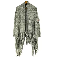 フォーエバー21 FOREVER 21 フリンジニットカーディガン レディース import：M 