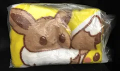 タスキン/ミスタードーナツ ブランケット ポケットモンスター イーブイ&ピカチュウ（黄）