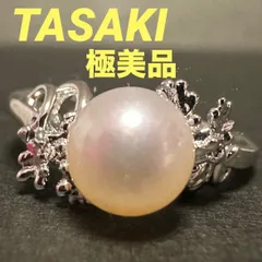 極美品　タサキ　TASAKI　田崎　田崎真珠　指輪　リング　11.5号　SV　パール　約6.9mm　シルバー