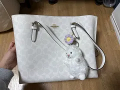 COACH 白 トートバッグ