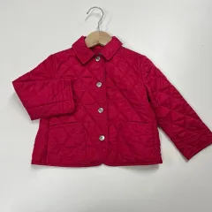 2y 90-100 バーバリーキッズ キルティング ジャケット