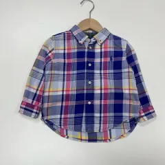 24m 90 ポロ ラルフローレン キッズ チェック シャツ