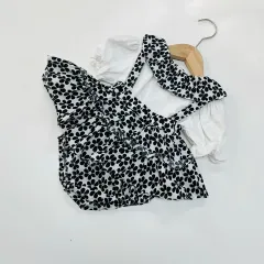 70 花 ブラウス スーツ セット