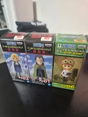 ワンピース ワールドコレクタブル 혁명군 3種セット ドラゴン サボ コアラ
