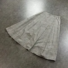 Old Burberrys' BURBERRY オールド バーバリー スカート チェック柄 グレー系 レディース