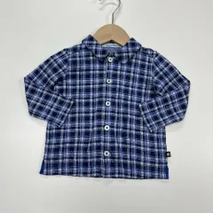 80 ファミリア チェック シャツ