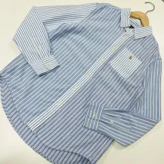 14-16t ラルフローレン Polo Kids ストライプ リバーシブル シャツ