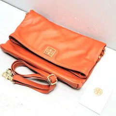 【美品】Tory Burch トリーバーチ 2way バッグ ショルダー トート オレンジ