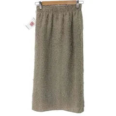 ユナイテッドアローズグリーンレーベルリラクシング UNITED ARROWS green label relaxing フリンジ ジャカード タイト スカート レディース 表記無 