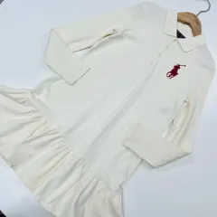 8-10t 140-150 ラルフローレン Polo Kids アイボリー ONE PIECE