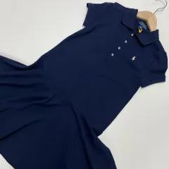 8-10t 140-150 ラルフローレン Polo Kids(ポロキッズ) ネイビー ピケ ONE PIECE