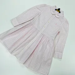 3t 100 ラルフローレン Polo Kids チェック ONE PIECE