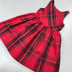 5t 120 ラルフローレン ポロキッズ チェック 女の子 ワンピース