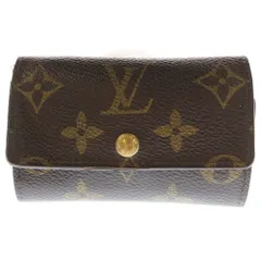 LOUIS VUITTON (ルイヴィトン) モノグラム ミュルティクレ6 ブラウン PVC M62630 キーケース