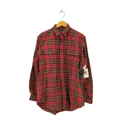 ポロカントリーラルフローレン POLO COUNTRY RALPH LAUREN 80-90s L/S チェック柄 オーバー ネルシャツ メンズ import：L 