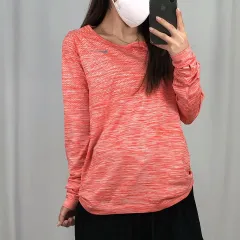 ナイキ ドライフィット コーラル 機能性 長袖Tシャツ L 250424