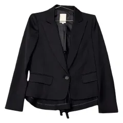 O'2nd オッズセカンド Classic ウール ワンボタン ブラック ブレーザー 85-96-160(55)