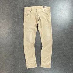 DIESEL KROOLEY ディーゼル ジョグジーンズ スリム ストレッチ ウエストゴム入り ベージュ