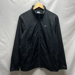 正規品/L NIKE ナイキ スウッシュ ウーブン ブラック ウィンドブレーカー