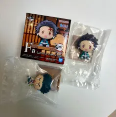 鬼滅の刃 F賞 ちょこっとフィギュア 竈門炭治郎 悲鳴嶼行冥 2個セット