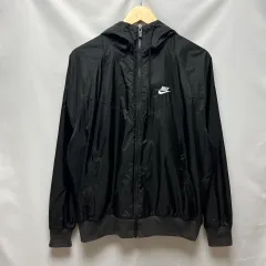 正規品/L NIKE ウィンドランナー ウーブン ブラック ウィンドブレーカー