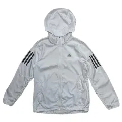 アディダス オウン ザ RUN ベース ランニング ジャケット 白 XS